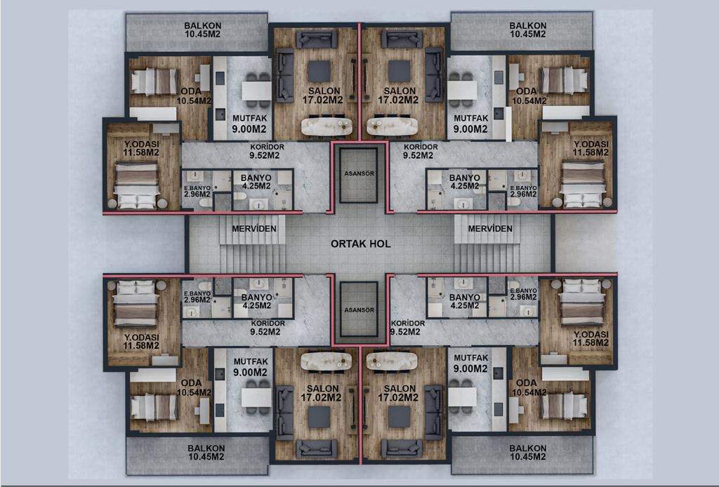 Atayurt 62799 Ada 7 Parsel — Render 4